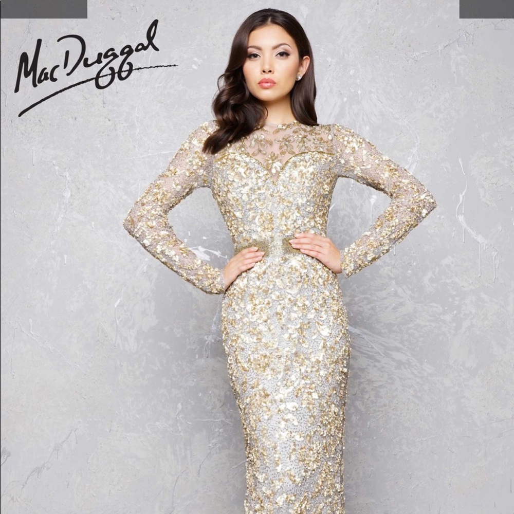 Beautiful evening gown dress